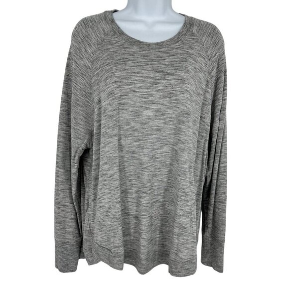 Athleta Women's Mindset Relaxed Fit Long Sleeve Sweatshirt Workout Size 1X - Picture 1 of 9